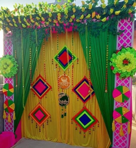 Haldi Ceremony Decoration